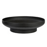 Brasero bas rond noir en fer Esschert Design