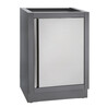 Meuble Oasis 1 porte inox gauche ou droite Napoleon