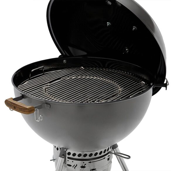 GriHero Table d'appoint pour barbecue Weber Master Touch et accessoires  originaux de barbecue au charbon de bois de 47 cm, étagère de table  d'appoint