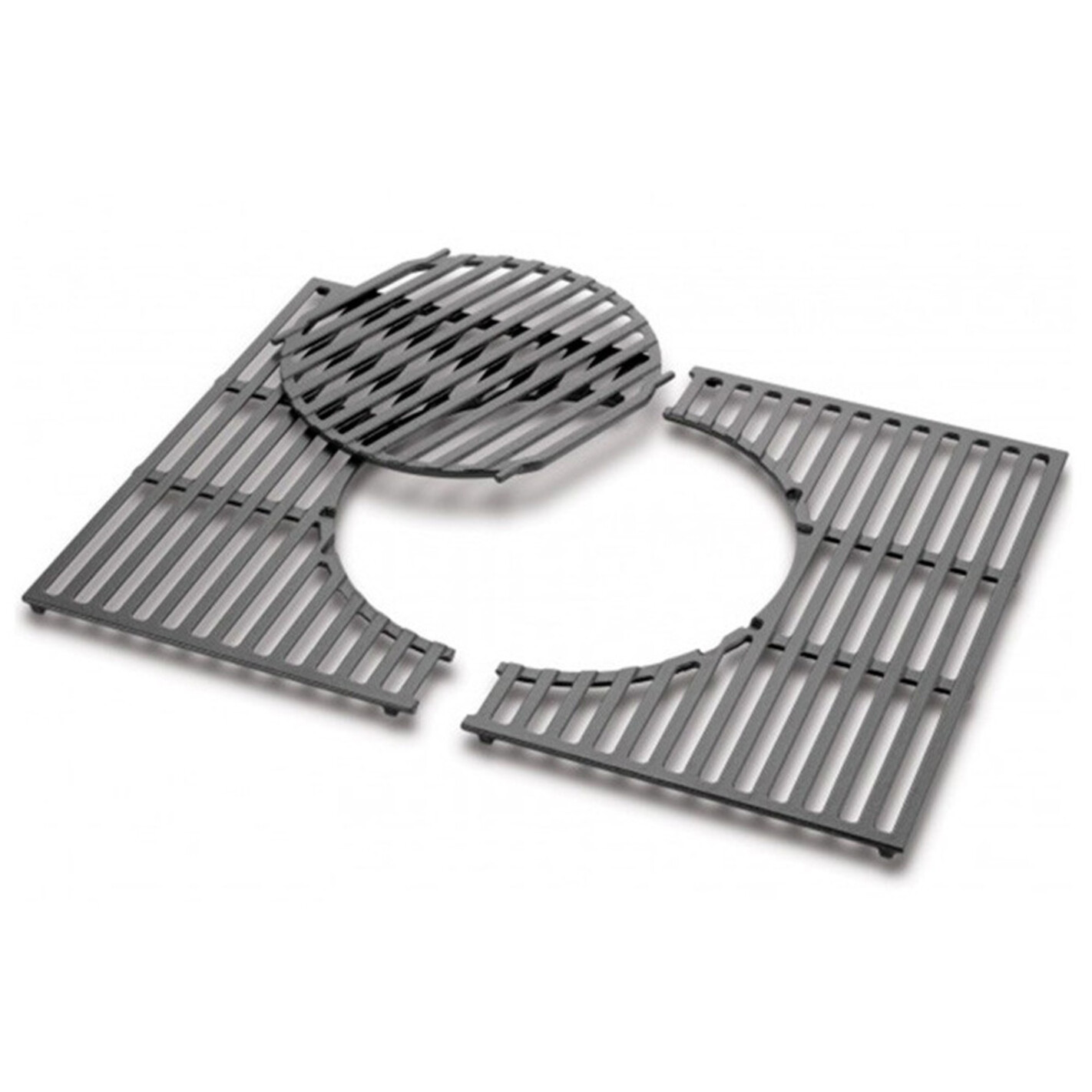 Griglia In Acciaio Inox V2A Per Weber Genesis II 300 (2017+) - 2 Pezzi, 5mm Spessore - Ricambio HighTech Grill2Chill