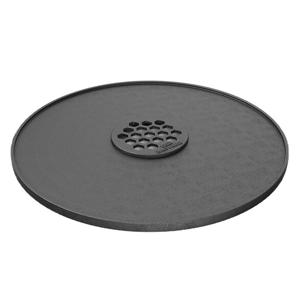 Plancha Phantom ronde pour barbecue Kamado The Bastard Large