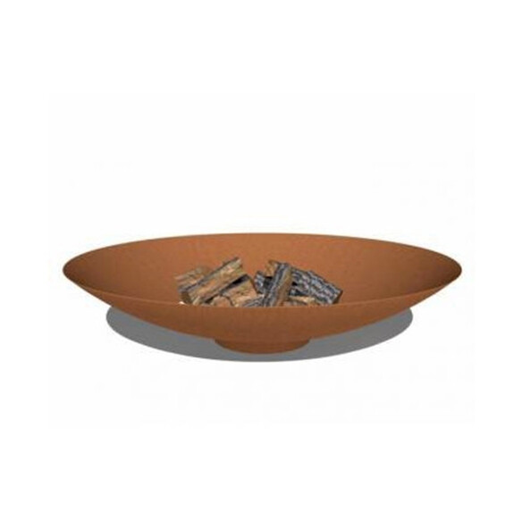 Brasero rond en acier corten de 60 cm Nordic Flame