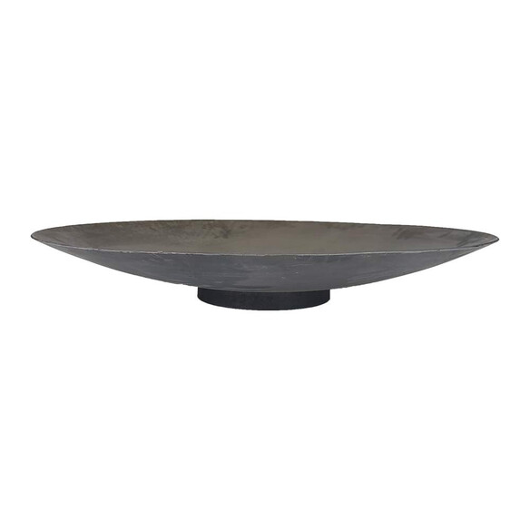 Brasero rond en acier corten 80 cm Nordic Flame avant corrosion