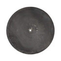 Vue du dessus de la coupole du Brasero rond en acier corten 80 cm Nordic Flame Vue du dessus de la coupole du Brasero rond en acier corten 80 cm Nordic Flame