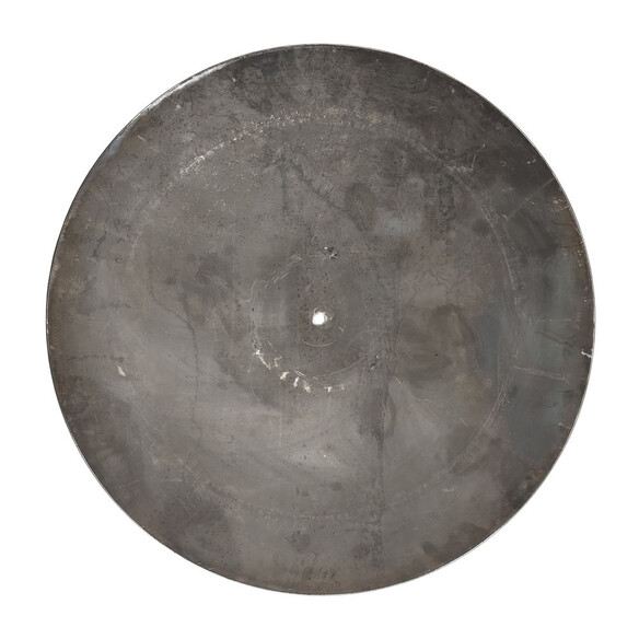 Brasero corten 100 cm rond Nordic Flame vu du dessus Brasero corten 100 cm rond Nordic Flame vu du dessus