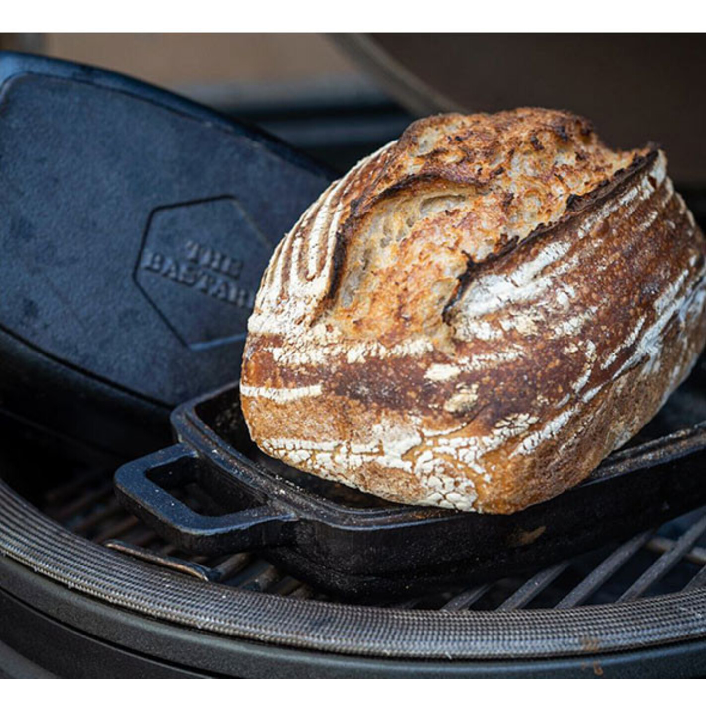 Cocotte En Fonte 5L Pour Pain Au Levain - Avec Panier, Lame, Couvercle, Idéale Cuisson Lente