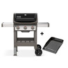 Barbecue Spirit II E-310 Noir + plancha émaillée Barbecue Spirit II E-310 Noir + plancha émaillée
