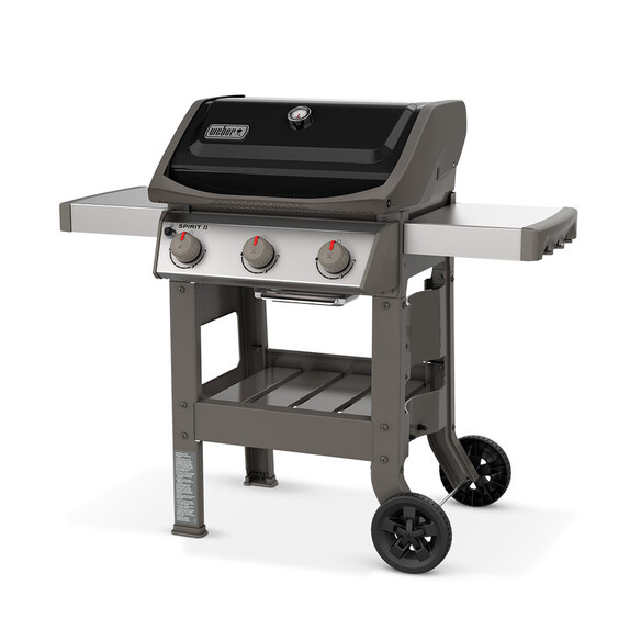 Barbecue à gaz WEBER Spirit Classic E-310 - Noir - Cdiscount Jardin