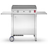 Chariot fermé inox pour Plancha Chef 55 Planet