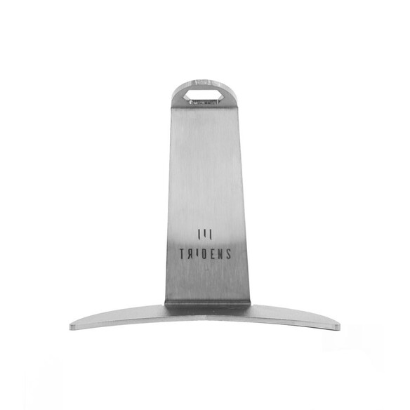 Support inox gravé Tridens