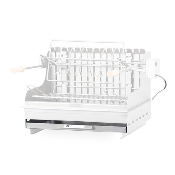 Cuve de cendres en inox pour barbecue charbon Mendy Le Marquier