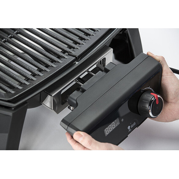 Panneau de contrôle amovible du barbecue électrique Weber Pulse 1000