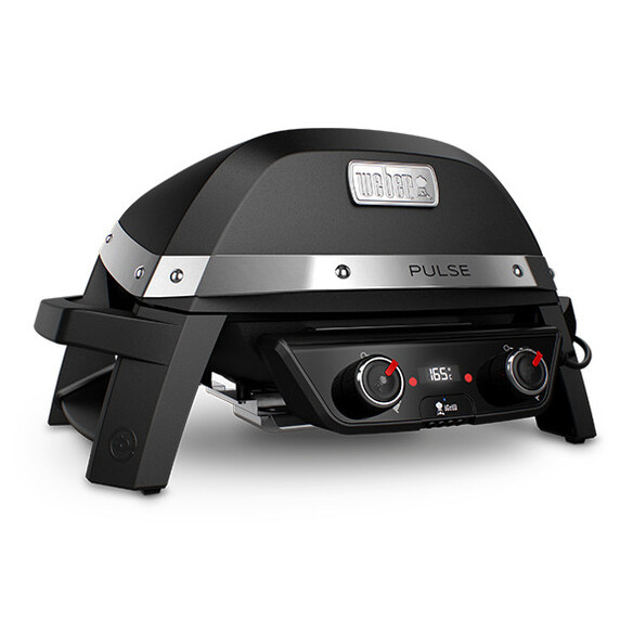 Barbecue électrique Weber Pulse 2000 vu de 3/4