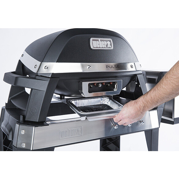 Bac de récupération amovible du barbecue électrique Weber Pulse 2000 Stand