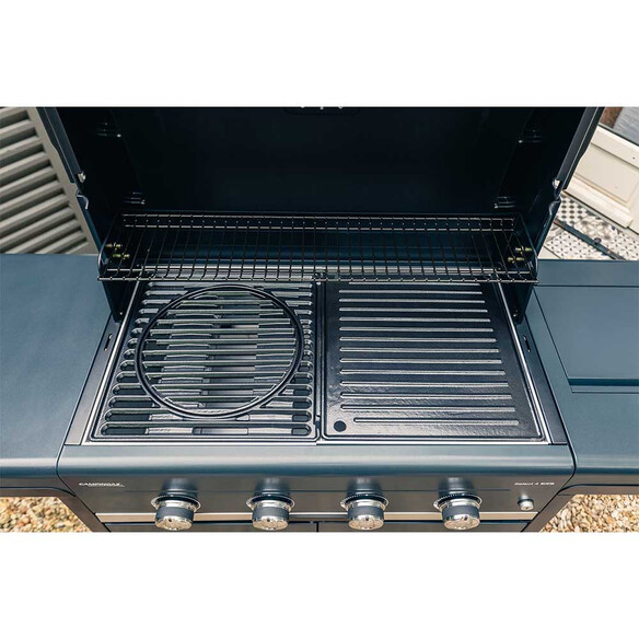 Système Culinary Modular installé sur le Barbecue Select 4 EXS Campingaz