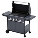 Barbecue Select 4 EXS Campingaz avec couvercle ouvert