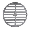 Grille en fonte Esschert pour brasero ø34 cm vue de haut