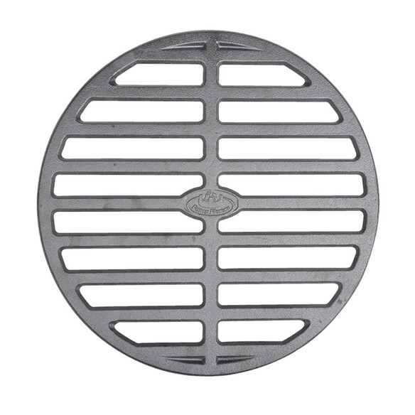 Grille en fonte Esschert pour brasero ø34 cm vue de haut