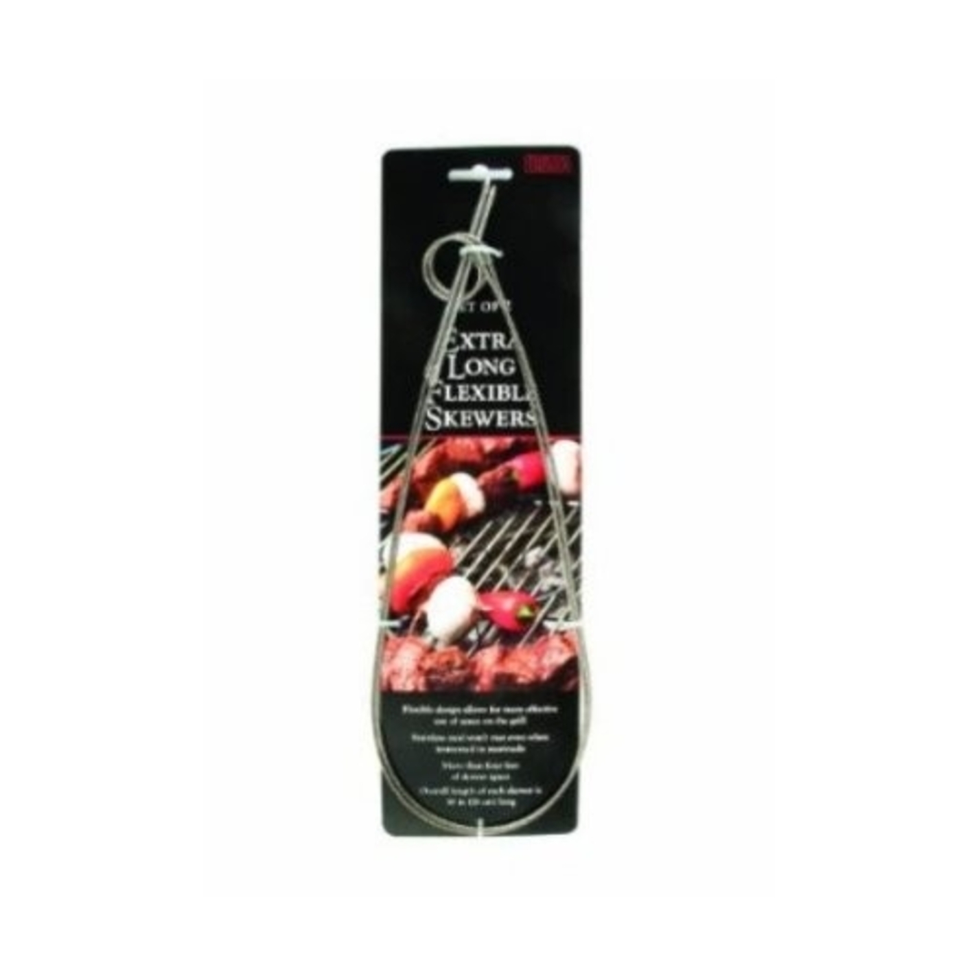Lot 2 Brochettes Flexibles en Inox Longues Lot 2 Brochettes Flexibles en Inox Longues