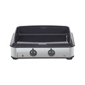 Plancha gaz Enosign 65 en inox marin sans couvercle ENO