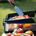 Cuisson de légumes sur la plaque en fonte émaillée de la plancha Enosign ENO