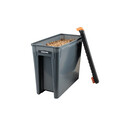 Boîte de stockage à pellets pour barbecue StayDRY Traeger ouverte