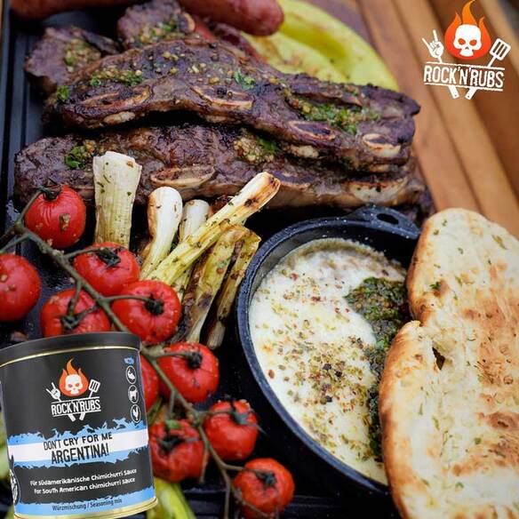 Épices Don't cry for me Argentina (Chimichurri) 140 g - Rock 'n' Rubs