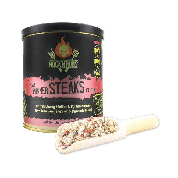 Épices Winners steaks 140 g - Rock 'n' Rubs