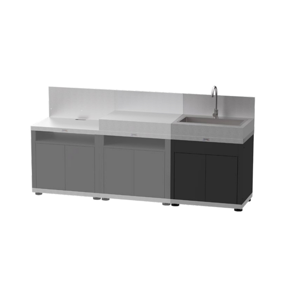 Meuble Duo Evier 80x55 cm