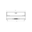 Plan d'encombrement du barbecue Vulcain Inox Le Marquier Plan d'encombrement du barbecue Vulcain Inox Le Marquier