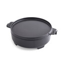 Cocotte 2-en-1 en fonte Weber pour Gourmet BBQ System (GBS) Cocotte 2-en-1 en fonte Weber pour Gourmet BBQ System (GBS)