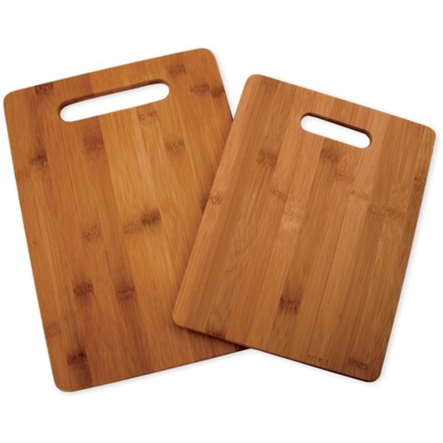 Set 2 planches à decouper en Bambou 28 et 33 cm Set 2 planches à decouper en Bambou 28 et 33 cm