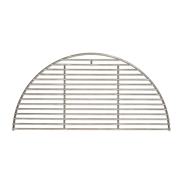 Grille demi-lune en inox pour Kamado Big Joe