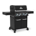 Vue de biais du Baron 490 Shadow Broil King