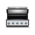 Couvercle ouvert sur le Baron 520 encastrable Broil King