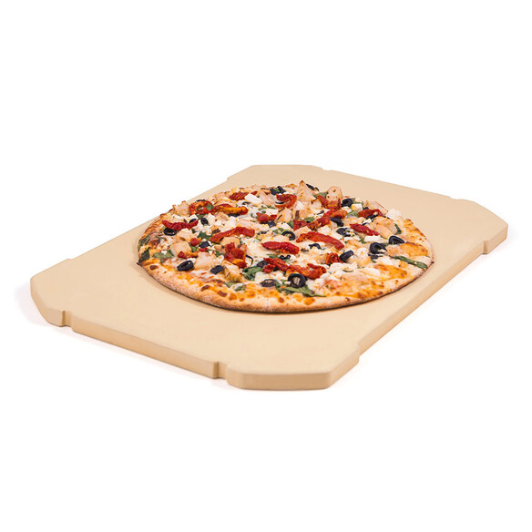 Côté droite de la pierre rectangulaire avec pizza Broil King