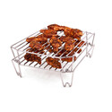 Cuisson de cuisses de poulet sur la double grille en inox Broil King