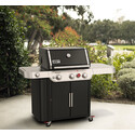 Barbecue gaz Weber Genesis E-335 sur terrasse