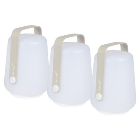 3 lampes Balad nomades sans fil 12 cm - Fermob