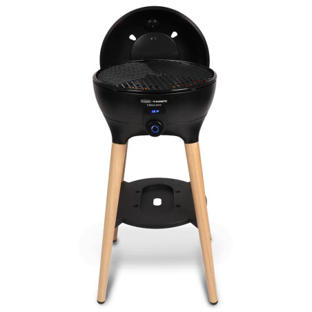 Cadac E-Braai 40 FS sur pieds avec couvercle accroché