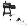 Pack barbecue Broil King Smoke Offset 400 + rôtissoire