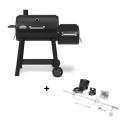 Pack barbecue Broil King Smoke Offset 500 + rôtissoire