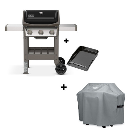 Pack barbecue Spirit II E310 Weber avec housse
