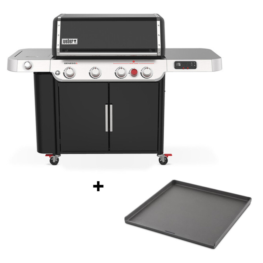 Pack barbecue er Genesis EX435 avec plancha Crafted