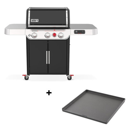 Pack barbecue Weber Genesis EX-325S + plancha Crafted