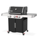 Pack barbecue Weber Genesis E-325S + plancha Crafted vu de 3/4