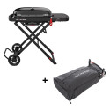 Pack barbecue Weber Traveler Stealth + housse