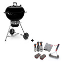 Pack barbecue charbon Master-Touch 5750 GBS Weber avec kit de nettoyage