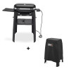 Pack barbecue Weber Lumin Stand noir + housse
