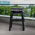 Pack barbecue Weber Lumin Stand noir + housse sur balcon